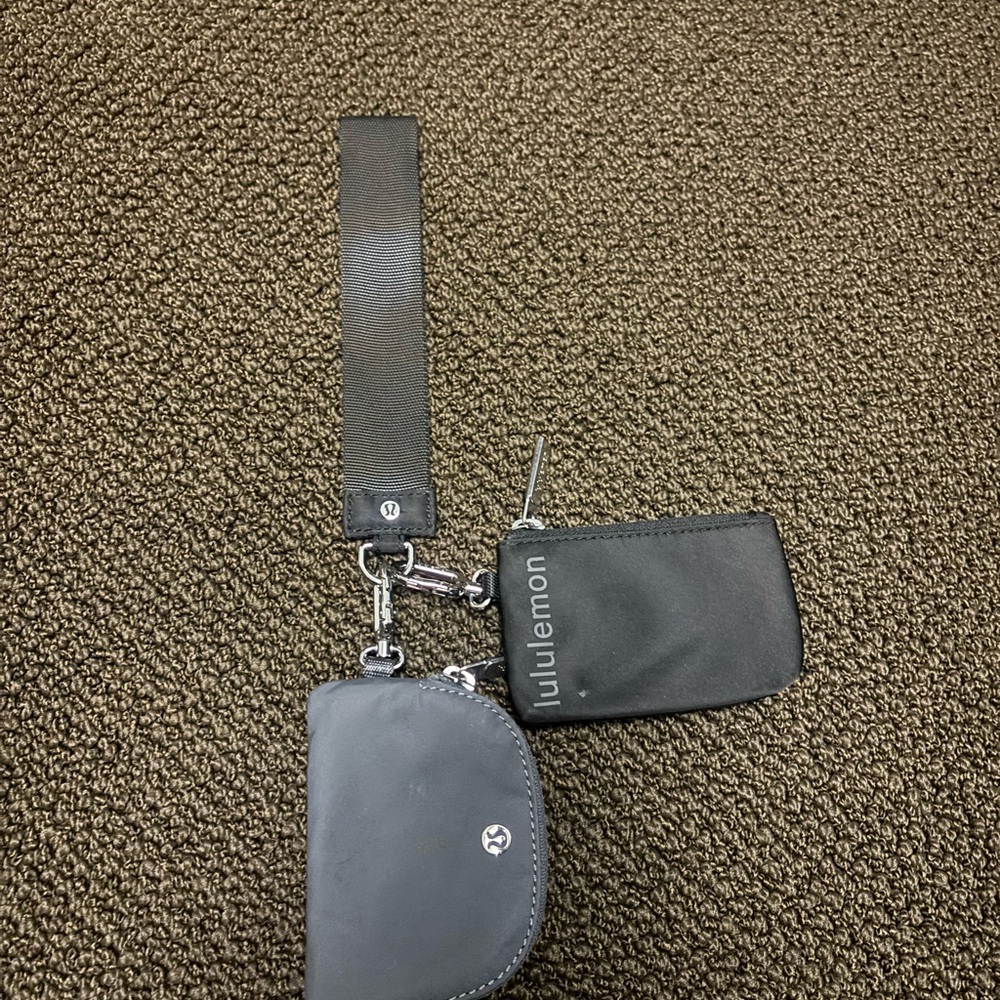Lululemon dual wristlet